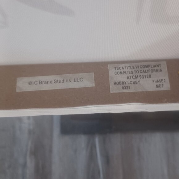 Wall Cute Designer Art from Hobby Lobby Shoes Fashion 14" x 18" - Picture 5 of 6